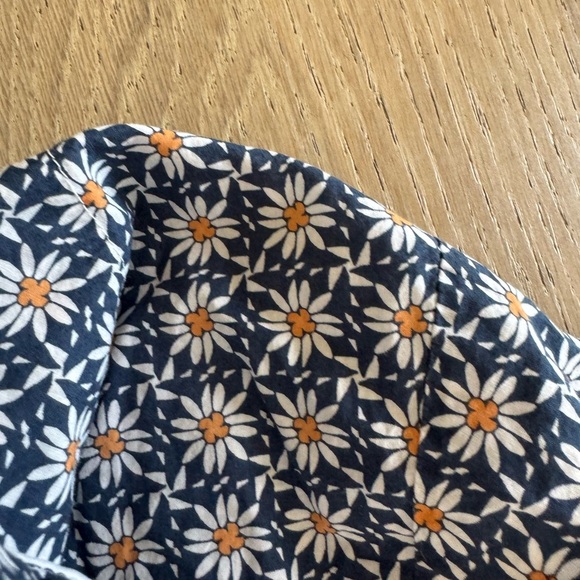 The Cats Pajamas Womens Daisy Button Up Sleep Shirt Blue Size XS - Picture 2 of 5